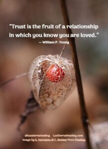 “Trust is the fruit of a relationship in which you know you are loved.” ― William P. Young