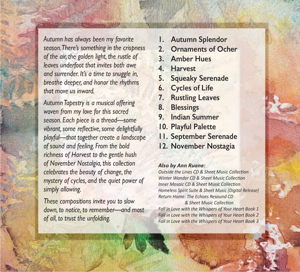 Autumn Tapestry_CD Back